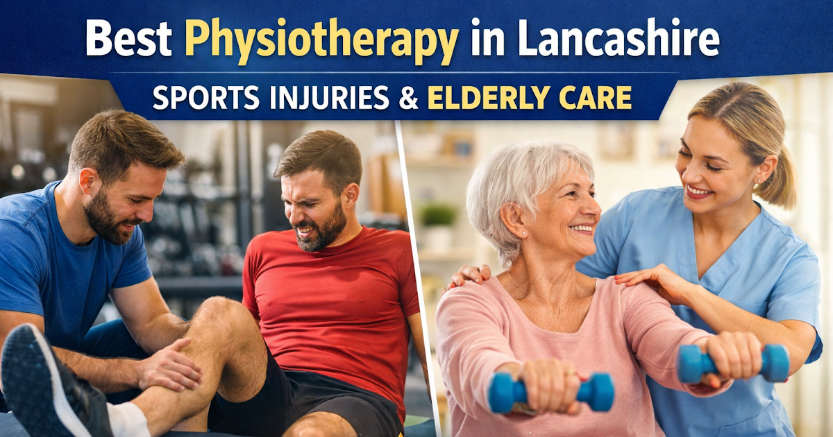 Best Physiotherapy in Lancashire for Sports Injuries & Elderly Care
