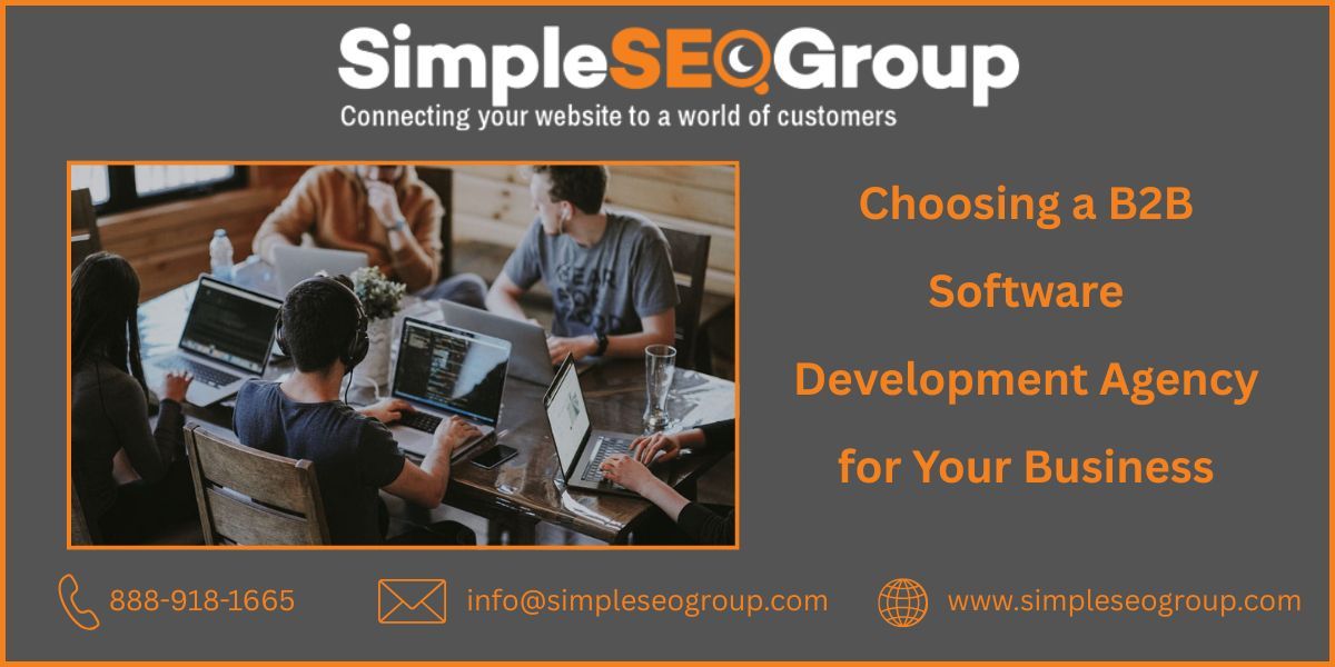 Simple SEO Group — Choosing a B2B Software Development Agency for...