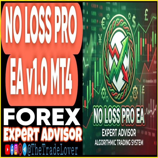 NO LOSS PRO EA v1.0 MT4 + Presets (Works on Build 1471) | Forex Robot | MT4 Expert Advisor - The Trade Lovers
