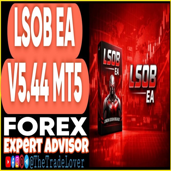 LSOB EA v5.44 MT5 (Works on Build 5660) | Forex Robot | MT5 Expert Advisor - The Trade Lovers