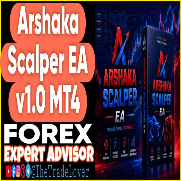 ARSHAKA Scalper EA v1.0 MT4 (Works on Build 1471) | Forex Robot | MT4 Expert Advisor - The Trade Lovers