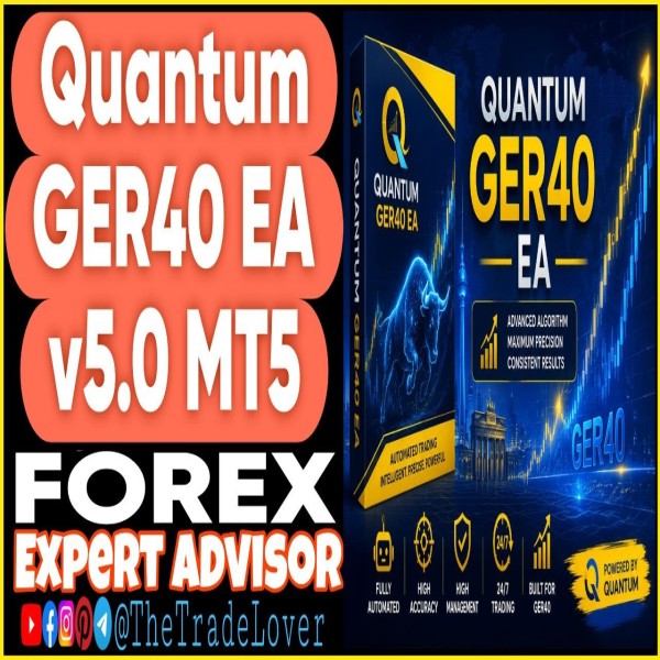 QUANTUM GER40 EA v5.0 MT5 (Works on Build 5836) | Forex Robot | MT5 Expert Advisor - The Trade Lovers