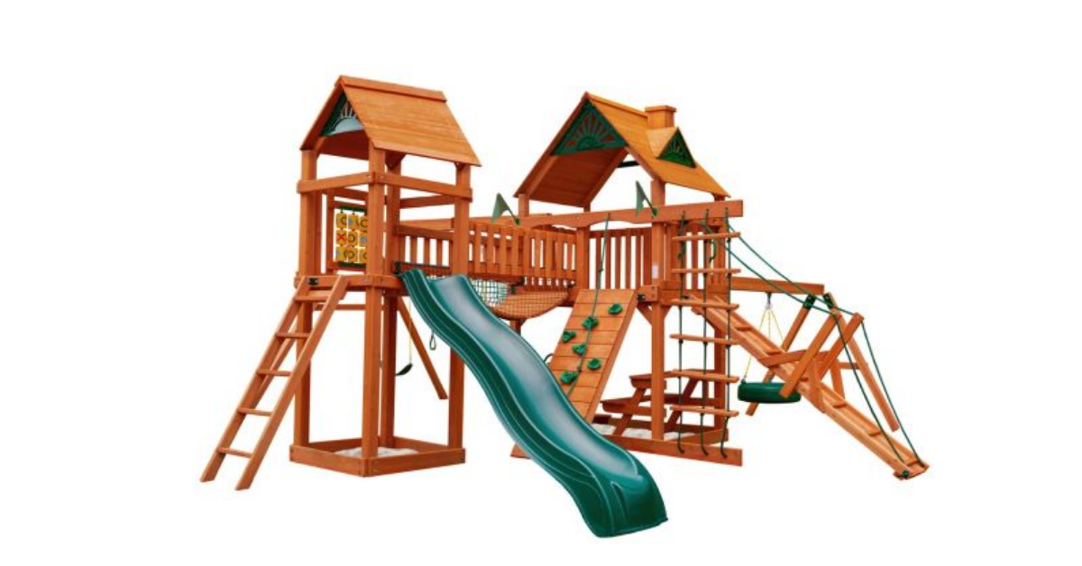 Buy Wooden Playsets & Outdoor Swing Sets for Kids in UAE | ToysUAE