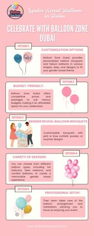 Gender Reveal Balloons in Dubai
