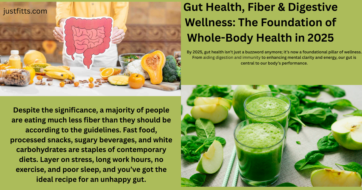 Gut Health, Fiber & Digestive Wellness: The Foundation of body
