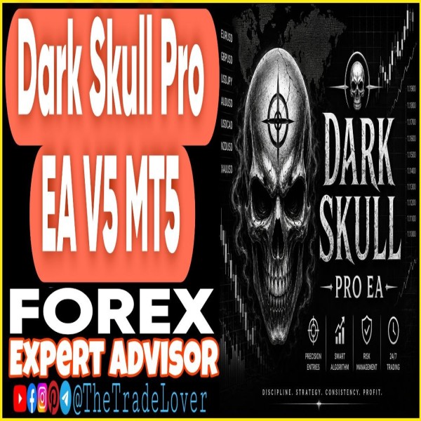 Dark Skull PRO EA v5 MT5 (Works on Build 5836) | Forex Robot | MT5 Expert Advisor - The Trade Lovers
