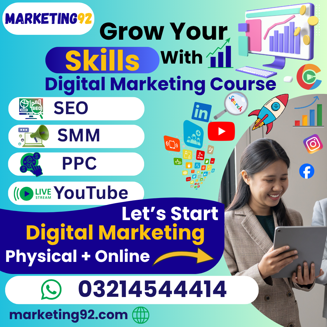 Top Digital Marketing Courses Lahore | Learn from Experts - Services Dictionary