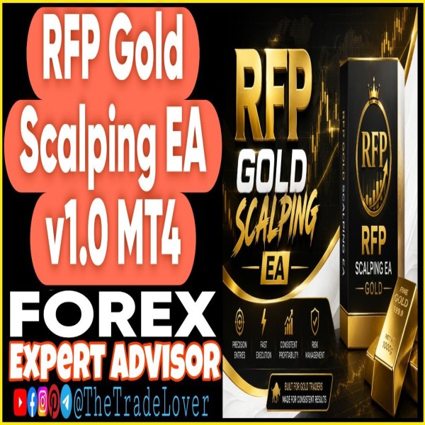 RFP Gold Scalping EA v1.0 MT4 (Works on Build 1471) | Forex Robot | MT4 Expert Advisor - The Trade Lovers