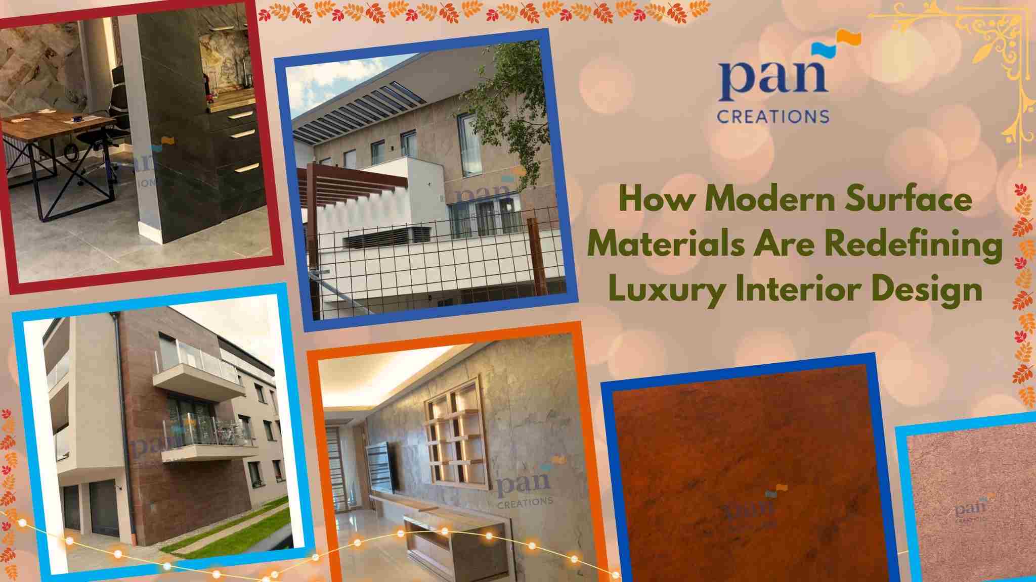 How Modern Surface Materials Are Redefining Luxury Interior Design
