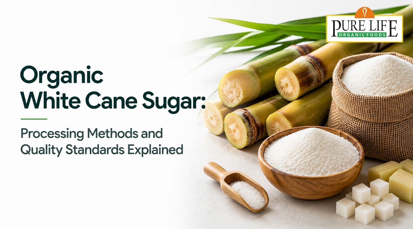 Organic White Cane Sugar: Processing Methods and Quality Standards Explained
