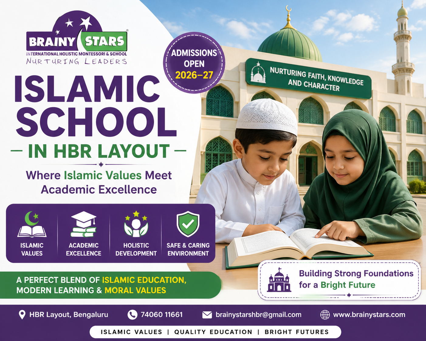 Why Parents Choose BrainyStars: The Leading Islamic School in HBR Layout for Holistic Education – Site Title