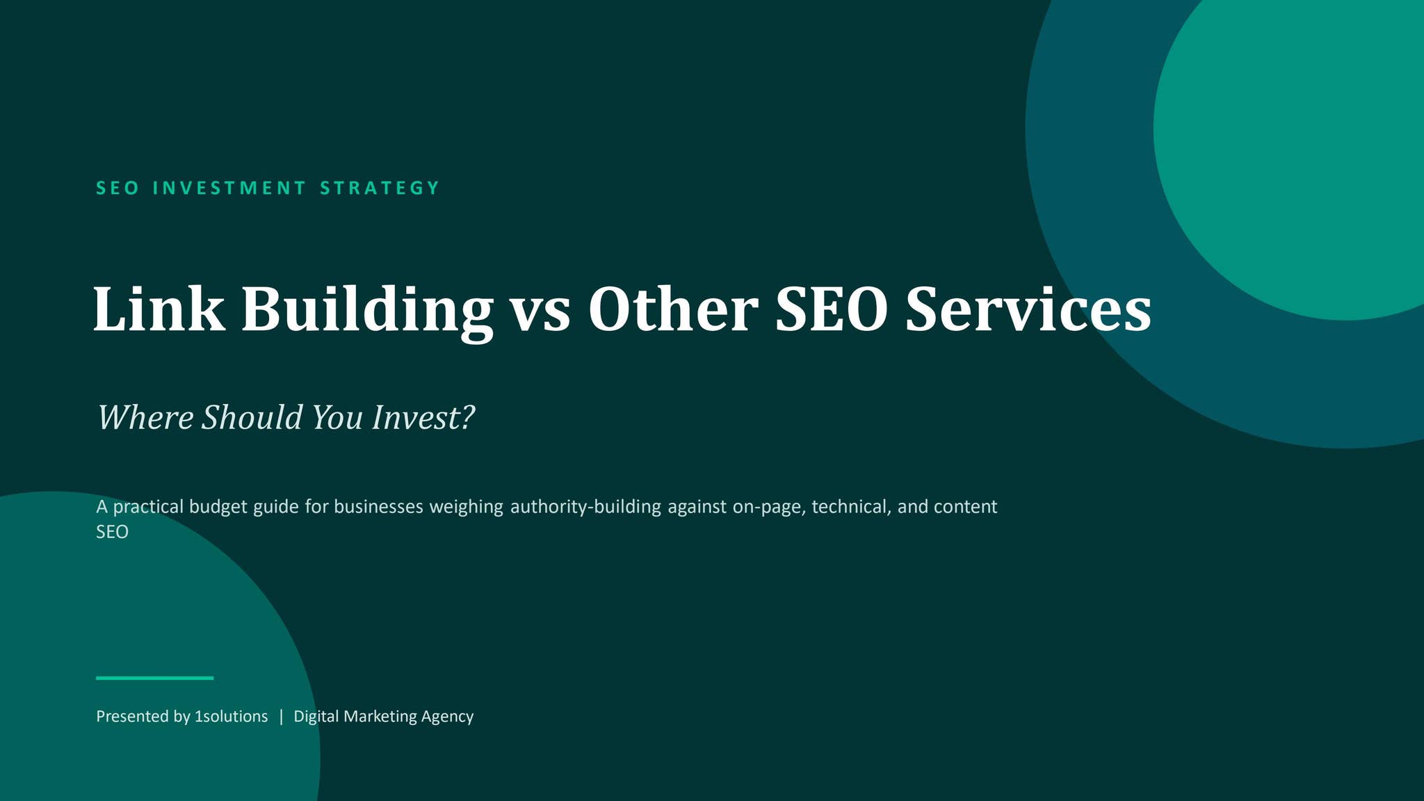 Link Building vs Other SEO Services: Where Should You Invest? by adi768 - Issuu