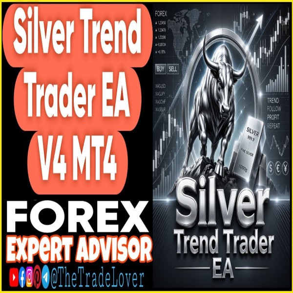 Silver Trend Trader EA v4 MT4 (Works on Build 1471) | Forex Robot | MT4 Expert Advisor - The Trade Lovers