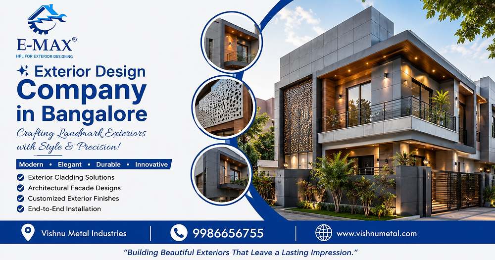 Why Is Professional Exterior Design Essential for Modern Buildings in Bangalore?